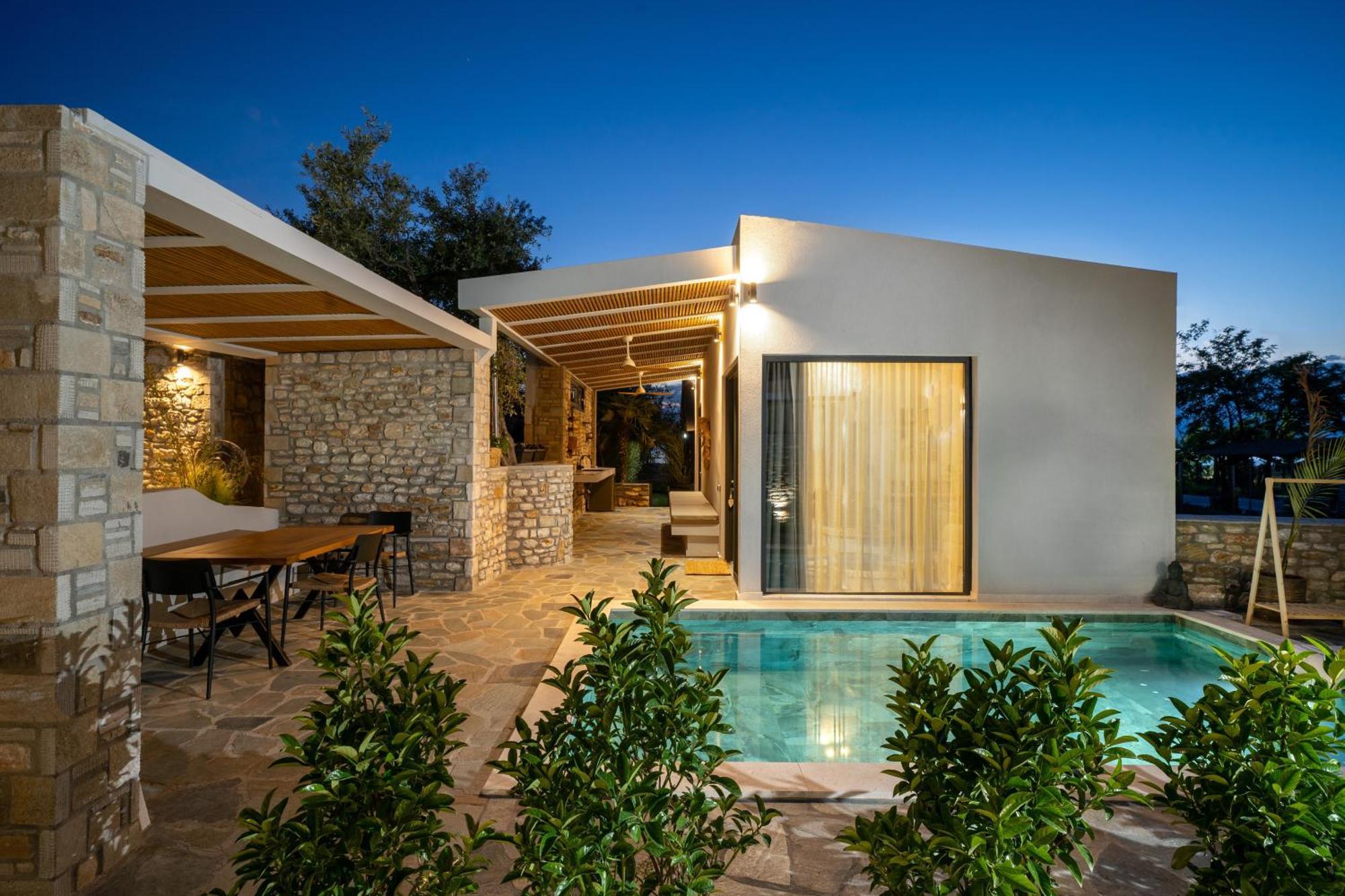 Stone Village Skala Maries สกาลา มาริออน ภายนอก รูปภาพ