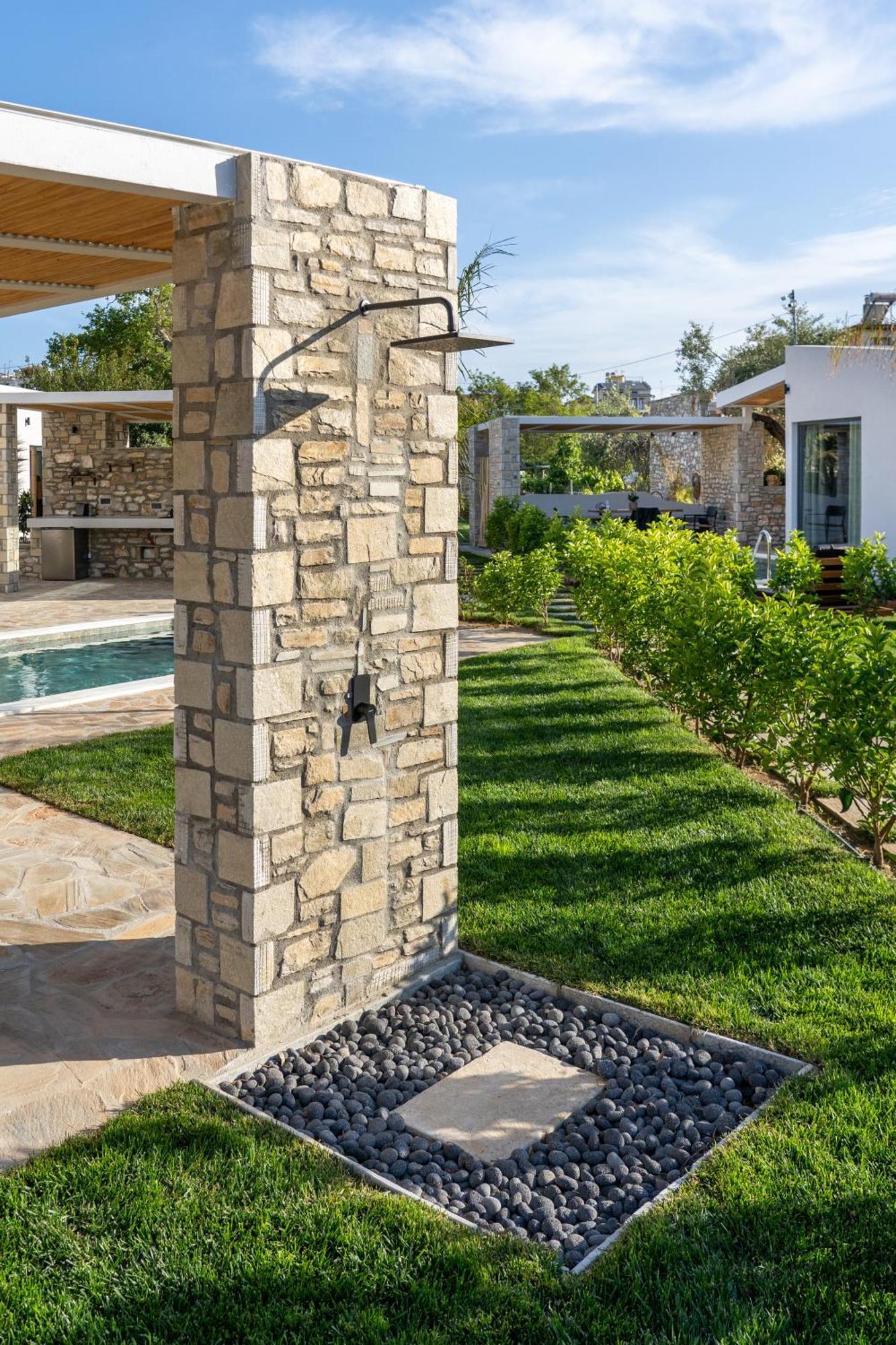 Stone Village Skala Maries สกาลา มาริออน ภายนอก รูปภาพ